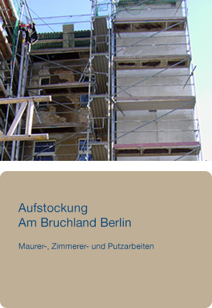 Aufstockung Bruchland Berlin