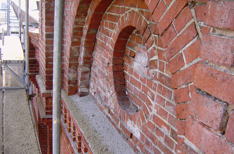 Sanierung Klinkerfassade Wittenberge