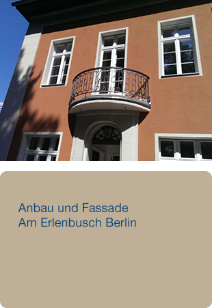 Anbau und Fassade Am Erlenbusch Berlin